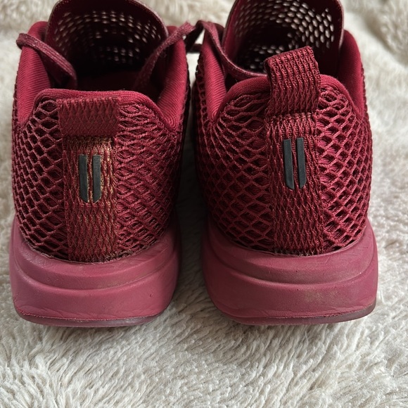 NoBull Crimson Red Mesh Runners men’s size 10 woman’s size 11.5 - Picture 2 of 8